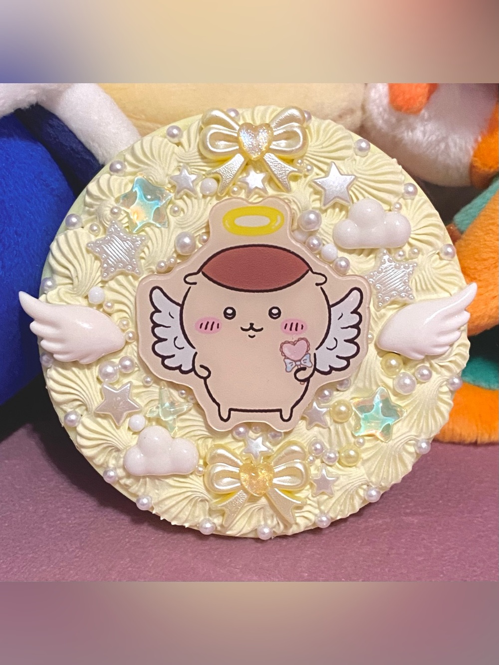 Chiikawa Kurumanju Kawaii Decoden Mirror